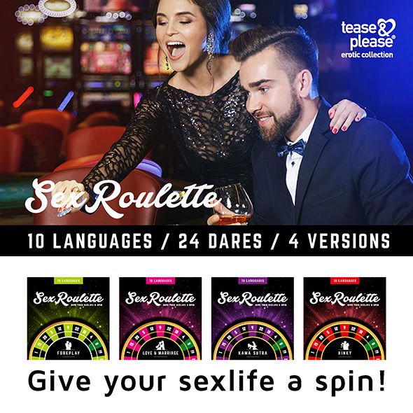 TEASE & PLEASE - SEX ROULETTE KAMASUTRA - TEASE&PLEASE - Intimo per le occasioni speciali | The Game Lingerie