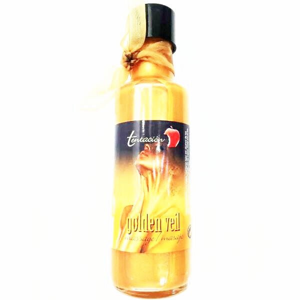 TENTACION - OLIO PER MASSAGGIO GOLDEN VEIL 100 ML - TENTACION - Intimo per le occasioni speciali | The Game Lingerie
