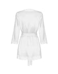 Vestaglia Peignoir Bianca in Pizzo Weddya | Obsessive 229431 - Obsessive - Intimo per le occasioni speciali | The Game Lingerie