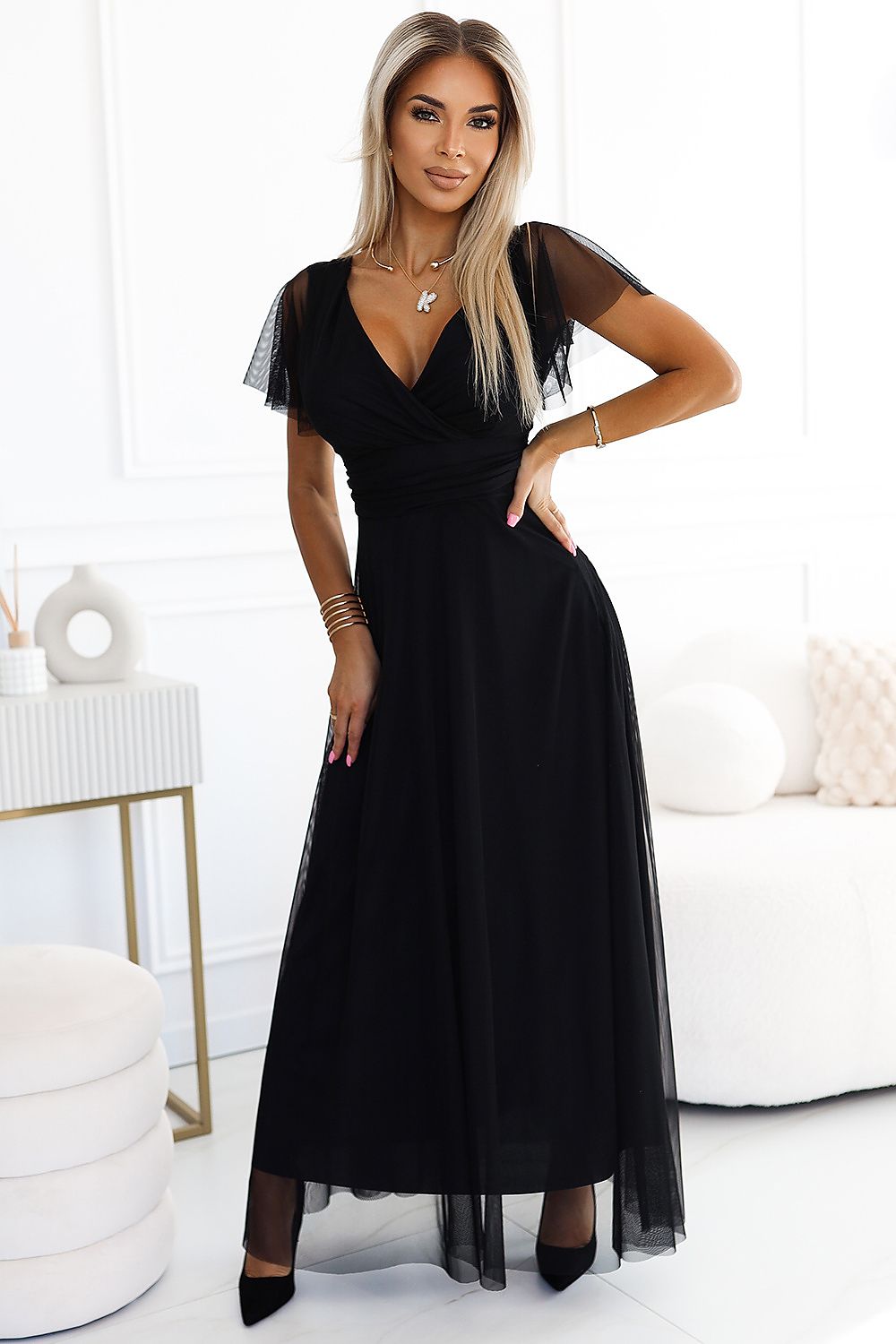  Vestito lungo model 203092 Numoco 