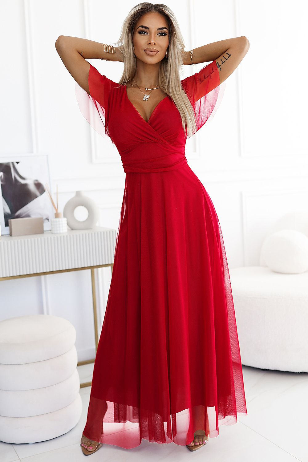  Vestito lungo model 213650 Numoco 