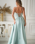  Vestito lungo model 224297 Bicotone 