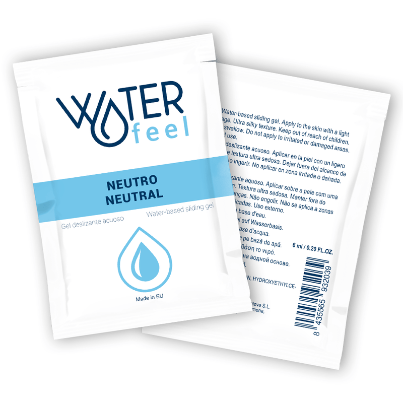 WATERFEEL - GEL SCORREVOLE NEUTRO A BASE ACQUA 6 ML - WATERFEEL - Intimo per le occasioni speciali | The Game Lingerie