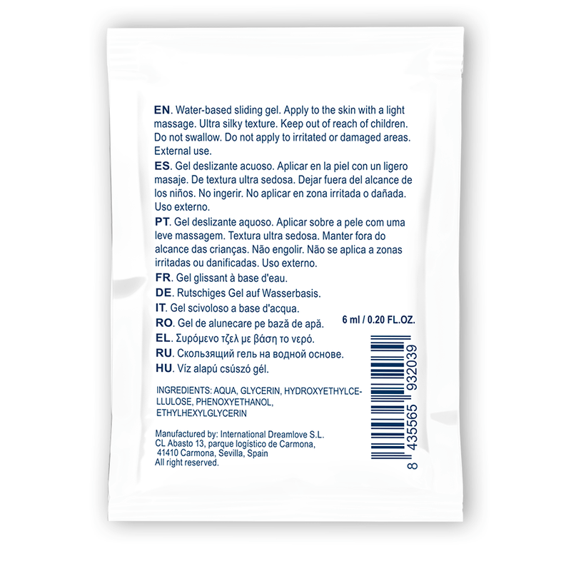 WATERFEEL - GEL SCORREVOLE NEUTRO A BASE ACQUA 6 ML - WATERFEEL - Intimo per le occasioni speciali | The Game Lingerie