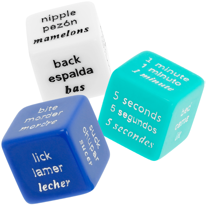 WATERFEEL - GIOCO DI DADI EROTICI ES/FR/EN - WATERFEEL - Intimo per le occasioni speciali | The Game Lingerie