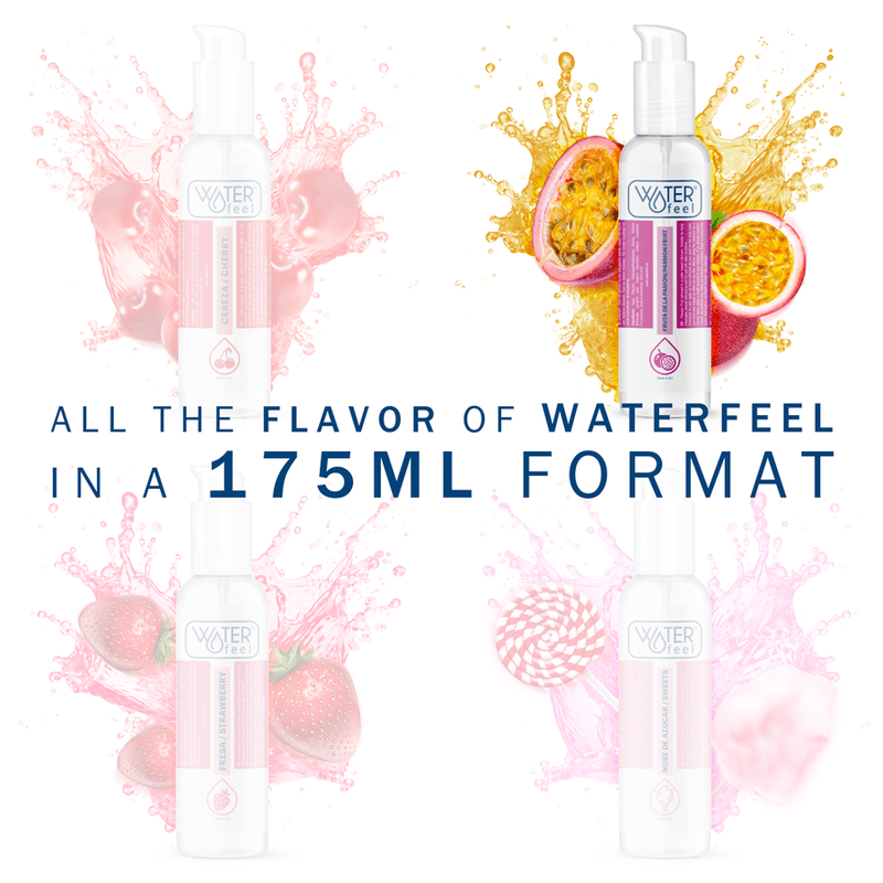 WATERFEEL - LUBRIFICANTE A BASE ACQUA AL FRUTTO DELLA PASSIONE 175 ML - WATERFEEL - Intimo per le occasioni speciali | The Game Lingerie