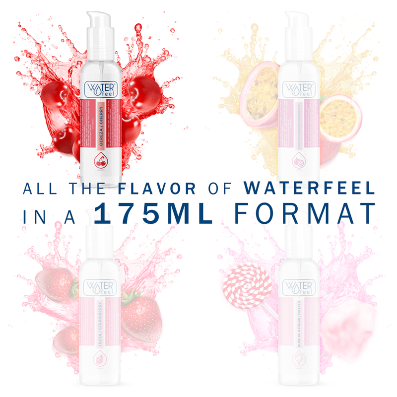 WATERFEEL - LUBRIFICANTE ALLA CILIEGIA 175 ML - WATERFEEL - Intimo per le occasioni speciali | The Game Lingerie