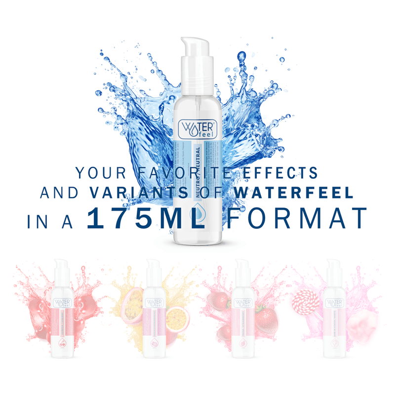 WATERFEEL - LUBRIFICANTE NATURALE 175 ML - WATERFEEL - Intimo per le occasioni speciali | The Game Lingerie