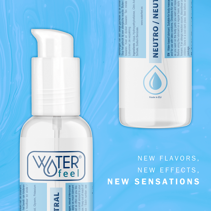 WATERFEEL - LUBRIFICANTE NATURALE 175 ML - WATERFEEL - Intimo per le occasioni speciali | The Game Lingerie
