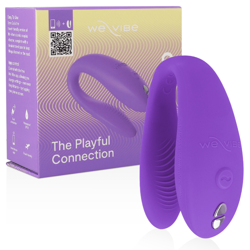 WE - VIBE - SYNC GO DUAL STIMOLATORE VIOLA - WE - VIBE - Intimo per le occasioni speciali | The Game Lingerie