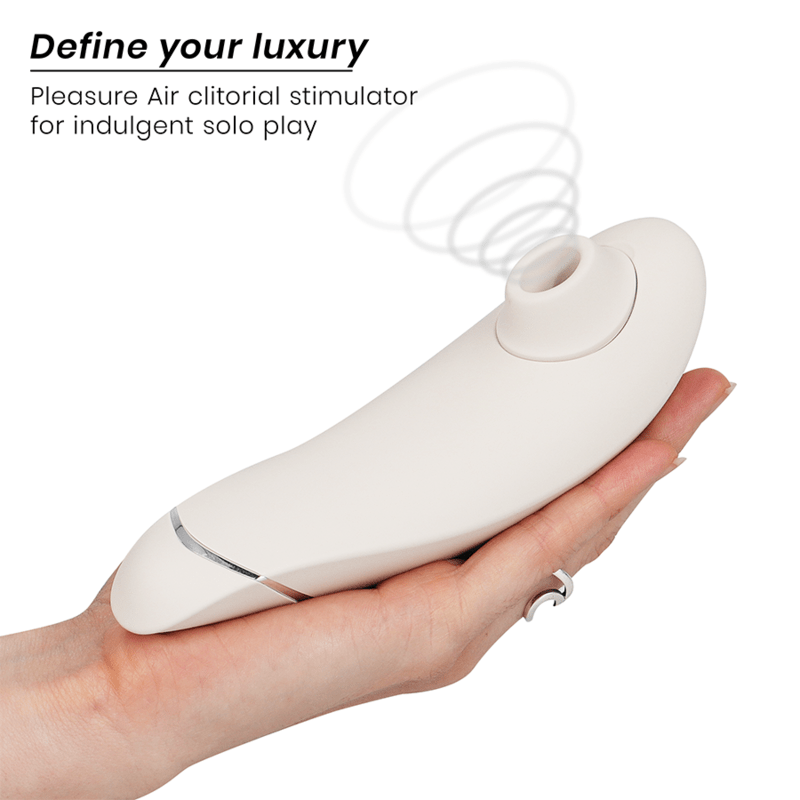 WOMANIZER - PREMIUM 2 STIMOLATORE CLITORIDE GRIGIO CALDO - Intimo per le occasioni speciali | The Game Lingerie - Intimo per le occasioni speciali | The Game Lingerie