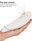 WOMANIZER - PREMIUM 2 STIMOLATORE CLITORIDE GRIGIO CALDO - Intimo per le occasioni speciali | The Game Lingerie - Intimo per le occasioni speciali | The Game Lingerie