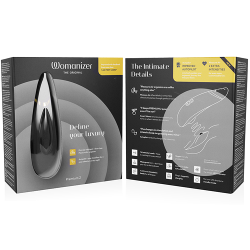 Womanizer Premium 2 Stimolatore Clitorideo con Pleasure Air Technology
